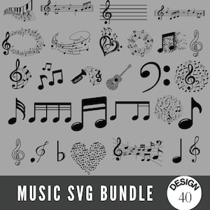 Notes de musique Svg, Svg musique country, Svg groupe, Guitare Svg, Svg fanfare, Svg note de musique, Svg professeur de musique, Fichiers Svg pour Cricut
