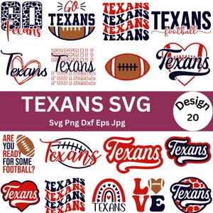 Texans Football SVG, Texans svg, Clipart for Cricut, Texans Team Lovers svg, Texans mama svg, Perfect for Players Gifts | Digital download
