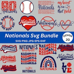 Nationals Stencil, Baseball Gifts, Sticker Svg, Nationals Ornament Svg, Nationals Svg, Nationals Template