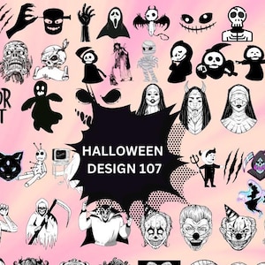 Halloween svg bundle, Spooky Bundle png, Spooky Season svg, Retro Halloween svg, Cute Halloween svg, Funny Halloween png, Trendy Halloween
