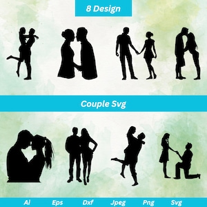couple svg bundle, couple svg, couple vector, Couple Cut File, Couple Clipart, Valentine Svg, Lovers Svg, Couple Silhouette, couple png