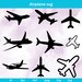 Airplane Svg, Airplane Cut File, Travel Svg, Adventure Svg, Airplane ...