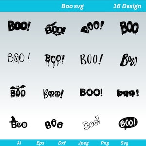 Boo Halloween Svg, Boo Svg, Halloween Svg, Ghost Svg , Spooky Svg,Halloween Boo Svg, Ghost Svg , Cricut , Silhouette