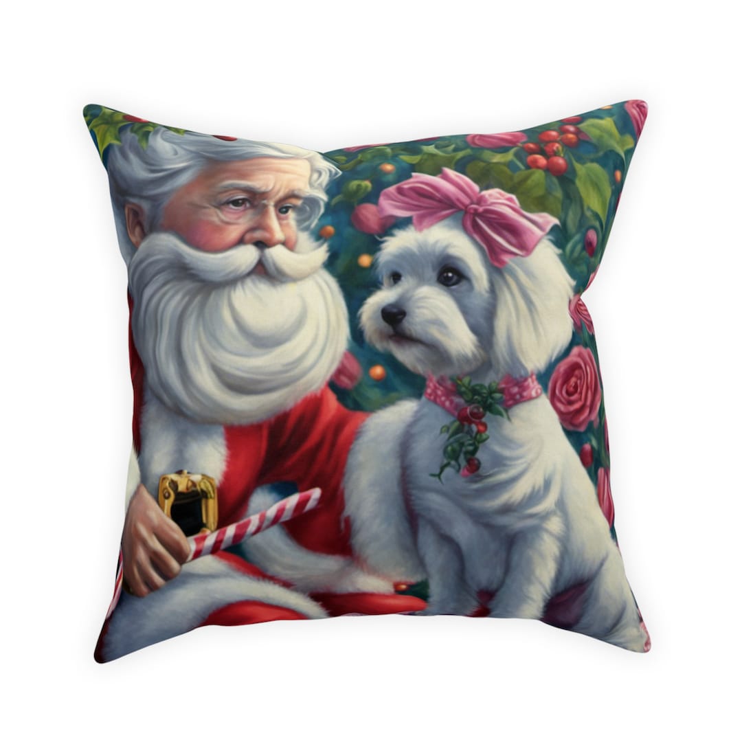 Dog Breed Broadcloth Pillow I Maltese Pillow Maltese Gift I Etsy