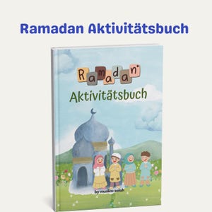 German Ramadan Activity Book, Ramadan Toddler, Ramadan Kids Printable, Eid Activities, Eid Fitr Activities, Ramadan Game, Islamic Activity