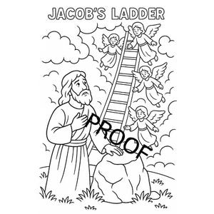 Jacob&#39;s Ladder Coloring Page