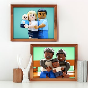 Etsy lego family sales