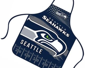 Delantal del equipo de la NFL: Asar y cocinar - Ajuste unisex ajustable