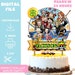 Décoration de gâteau personnalisable Luffy Pirate Team Anime : personnalisez votre célébration !