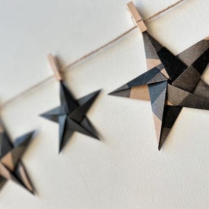 Origami Star Garland　