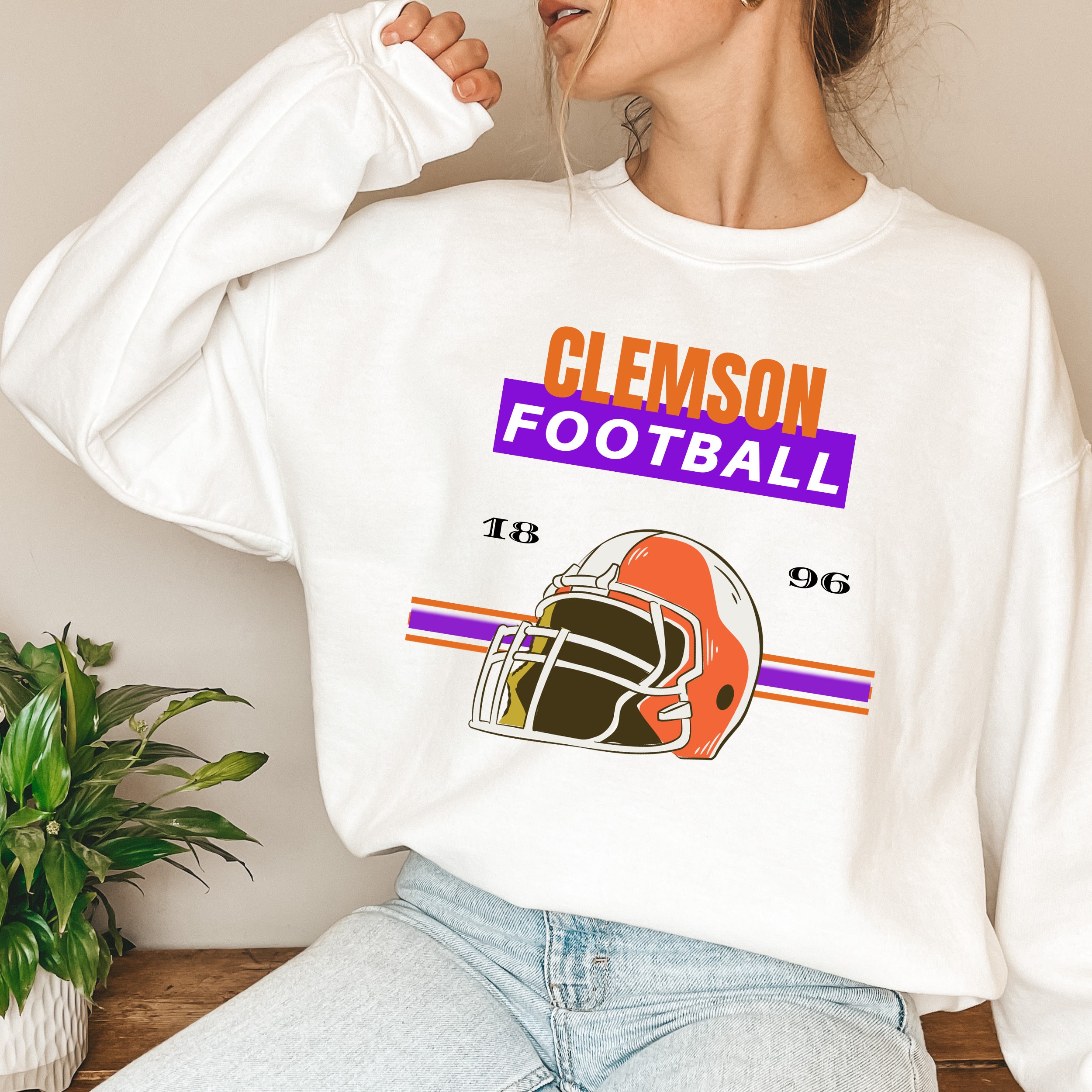 Clemson football sweatshirt 2025