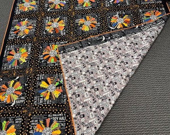 Halloween Dresden plate Quilt