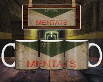 MENTATS Fallout Inspired-Ceramic Mug, (11oz, 15oz)