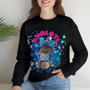 Sweatshirt with beautiful Axolotl design ,Axolotl sweatshirt , PERFECT GIFT sweatshirt for lovers  Axolotl gift christmas axolotl