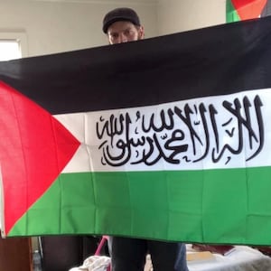 Palestine shahada flag 3&#39;x5&#39; double-sided