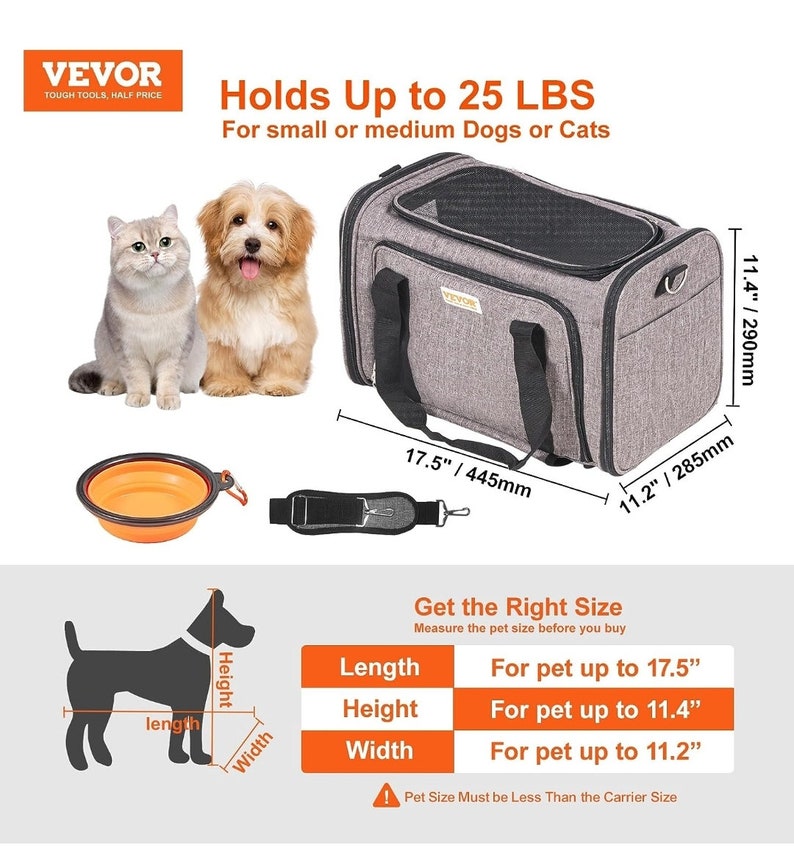 Rolling Dog Carrier Airline Approved Carrier With Wheels for Small Dog