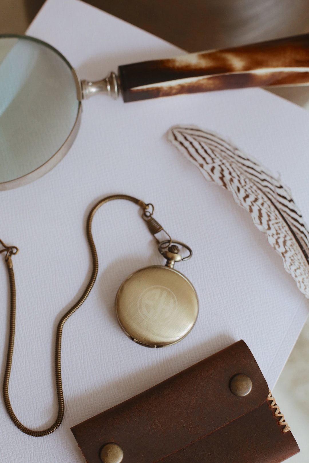 Personalized Engraving Pocket Watch With Chain Groomsman Etsy