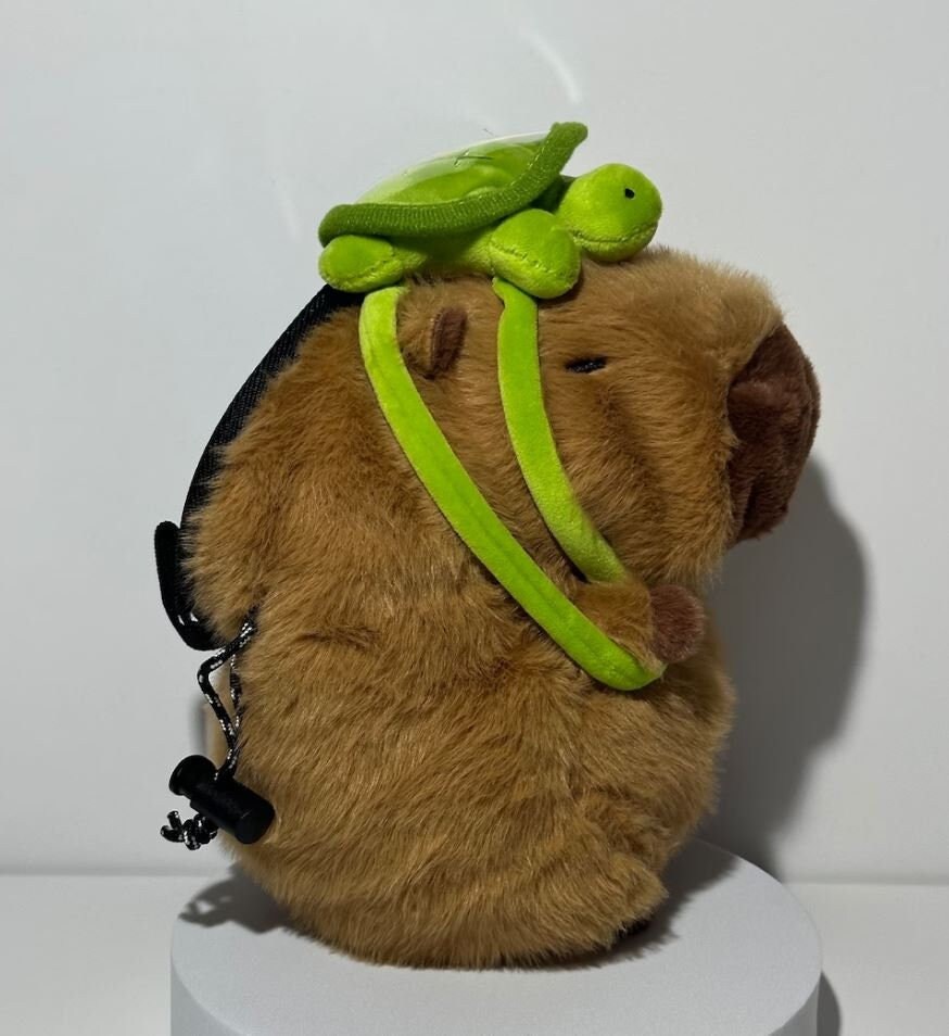 1 Stück Lady Capybara Plüschanhänger Für Geschenke, Studenten, Handtaschen,  Schlüsselanhänger, Autodekorationen, aktuelle Trends, günstig kaufen