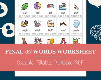 Planilha final /F/ de palavras em imagens para fonoaudiologia (PDF para impressão)