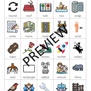 R Initial Words Picture Pages Worksheet + Progress Tracker for Speech ...