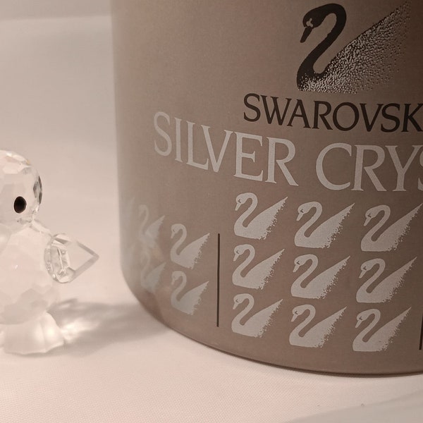 Swarovski Crystal Duck, Swarovski Crystal Ducking, Swarovski Crystal, Crystal Ornament, Duck Ornament, Gift, Swarovski Gift, Collectable.