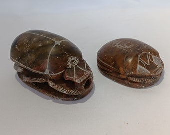 Scarab, Hand Carved Scarab, Paperweights, Gifts, Ancient Egypt, Office Accessories, Collectible Paperweights, Collectibles, Soapstone