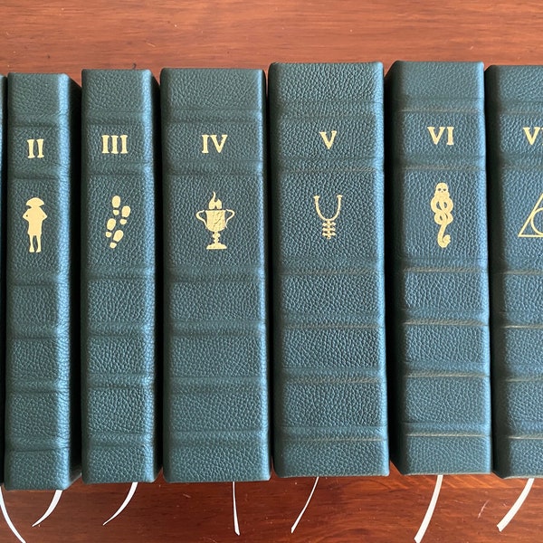 Custom Series, Leather Bound Book Set - (Harry Potter, Twilight, LOTR, etc)