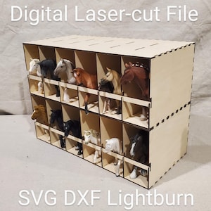 Lime découpée au laser Schleich pour chevaux, empilable pour chevaux à l&#39;échelle 1:24, y compris Mojo et Papo