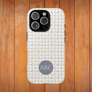Personalized Initial Phone Case iPhone Monogram Phone Case Custom Tough Phone Case Initials