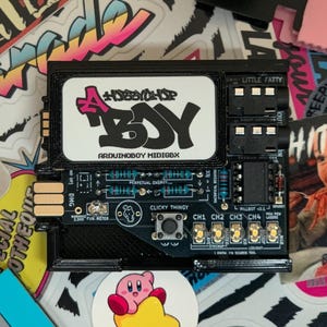 ARDUINOBOY Game Boy MIDI Adapter (LSDJ, mGB, Chord, nanoloop, Amenizer) - Little Fatty Edition 3.0 (trs and usb midi)