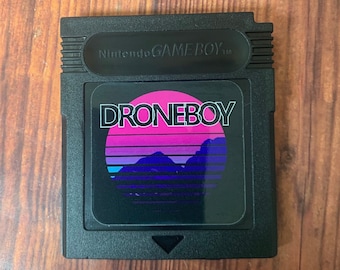 Droneboy v1.07 Cartridge, for Game Boy, Custom Label