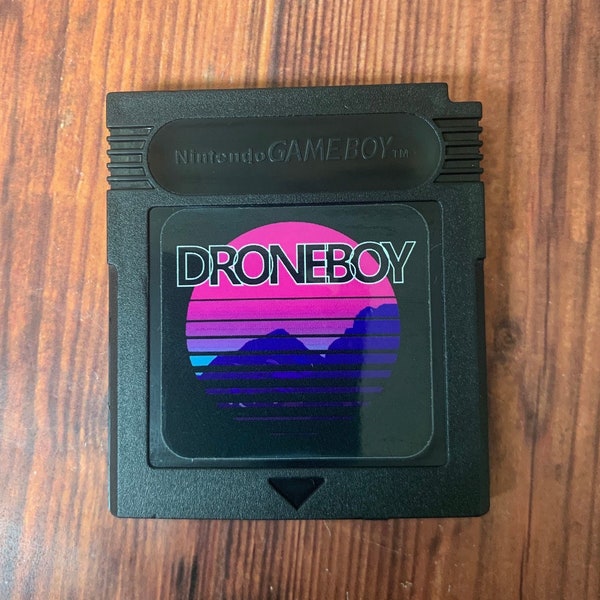 Droneboy v1.07 Cartridge, for Game Boy, Custom Label