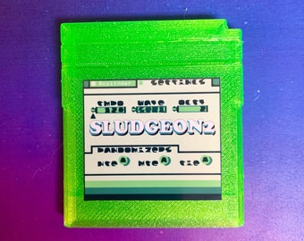 Sludgeon2 Cartridge, for Game Boy with Custom Label