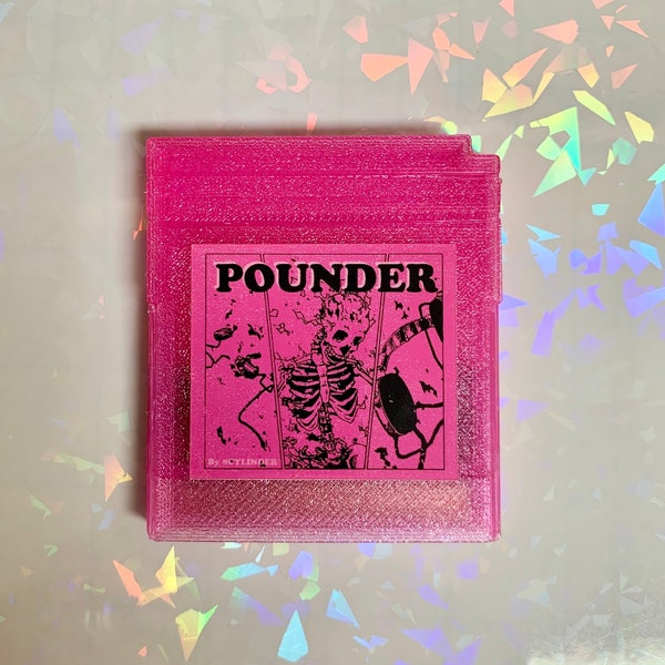 Pounder Cartridge, for Game Boy with Custom Label