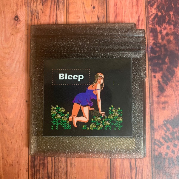 Bleep Cartridge, for Game Boy with Custom Label