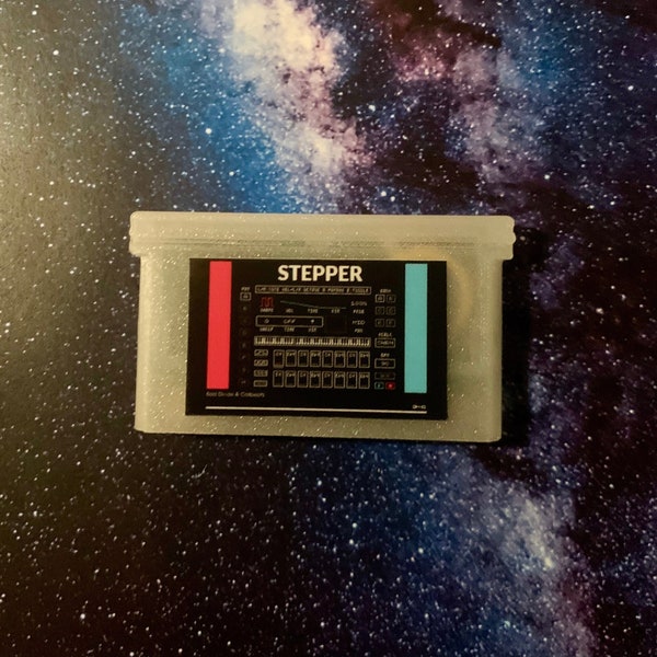 STEPPER v1.8 for Game Boy Advance, 16-Step Sequencer Cartridge