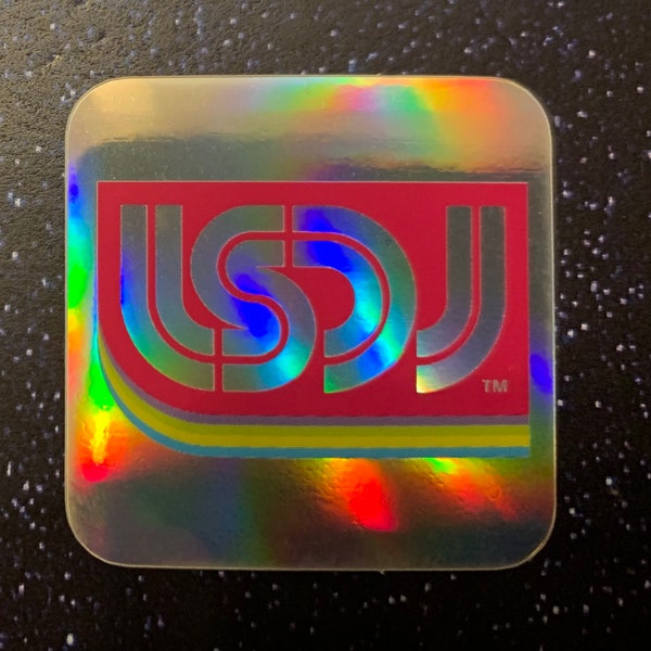 Unofficial LSDJ Reflective Vinyl Sticker - 1.5" x 1.5"