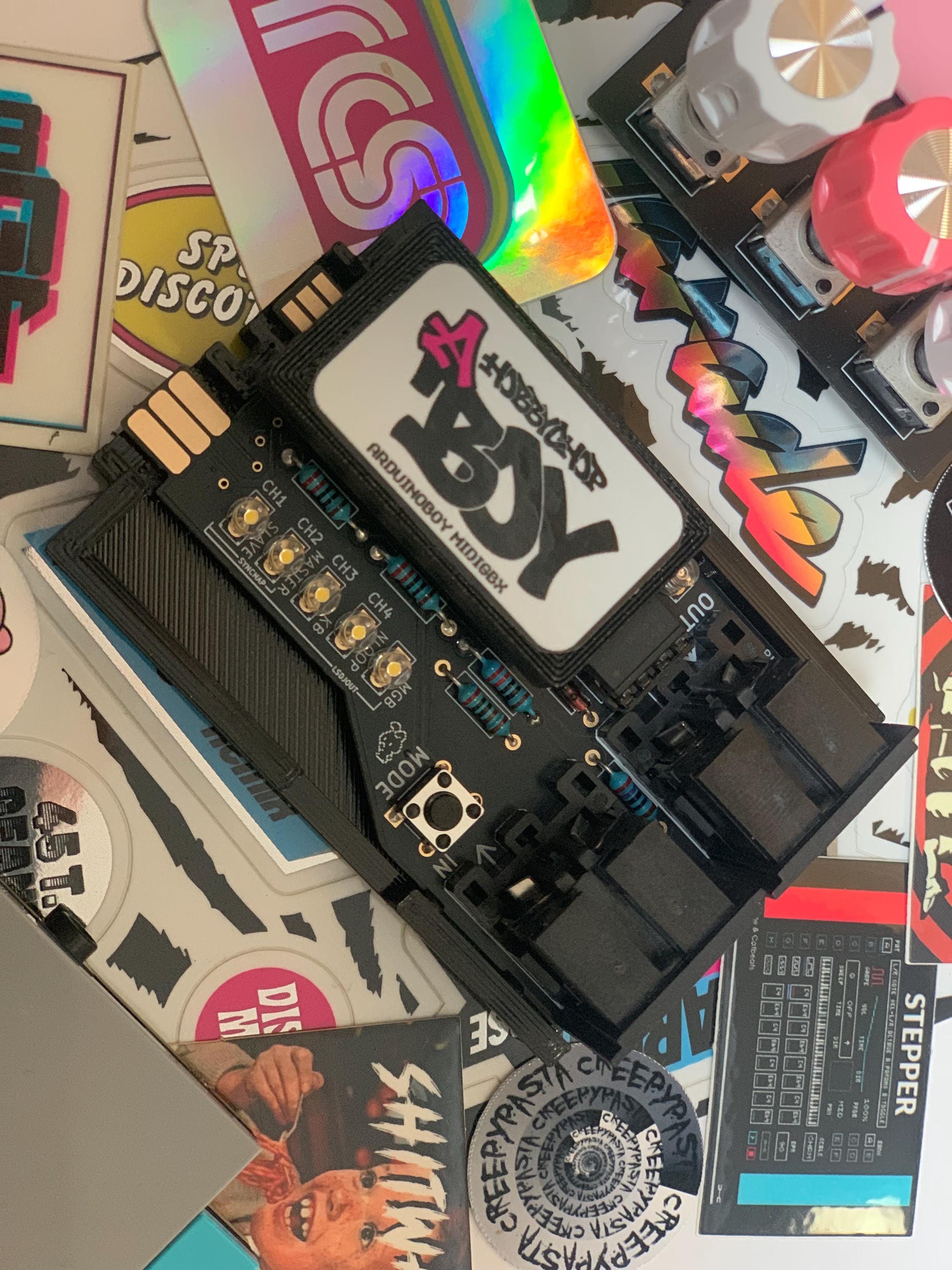 Arduinoboy lsdj nanoloop ケーブル付　チップチューン ARDUINOBOY Game Boy MIDI Adapter (LSDJ, Mgb, Chord, Nanoloop