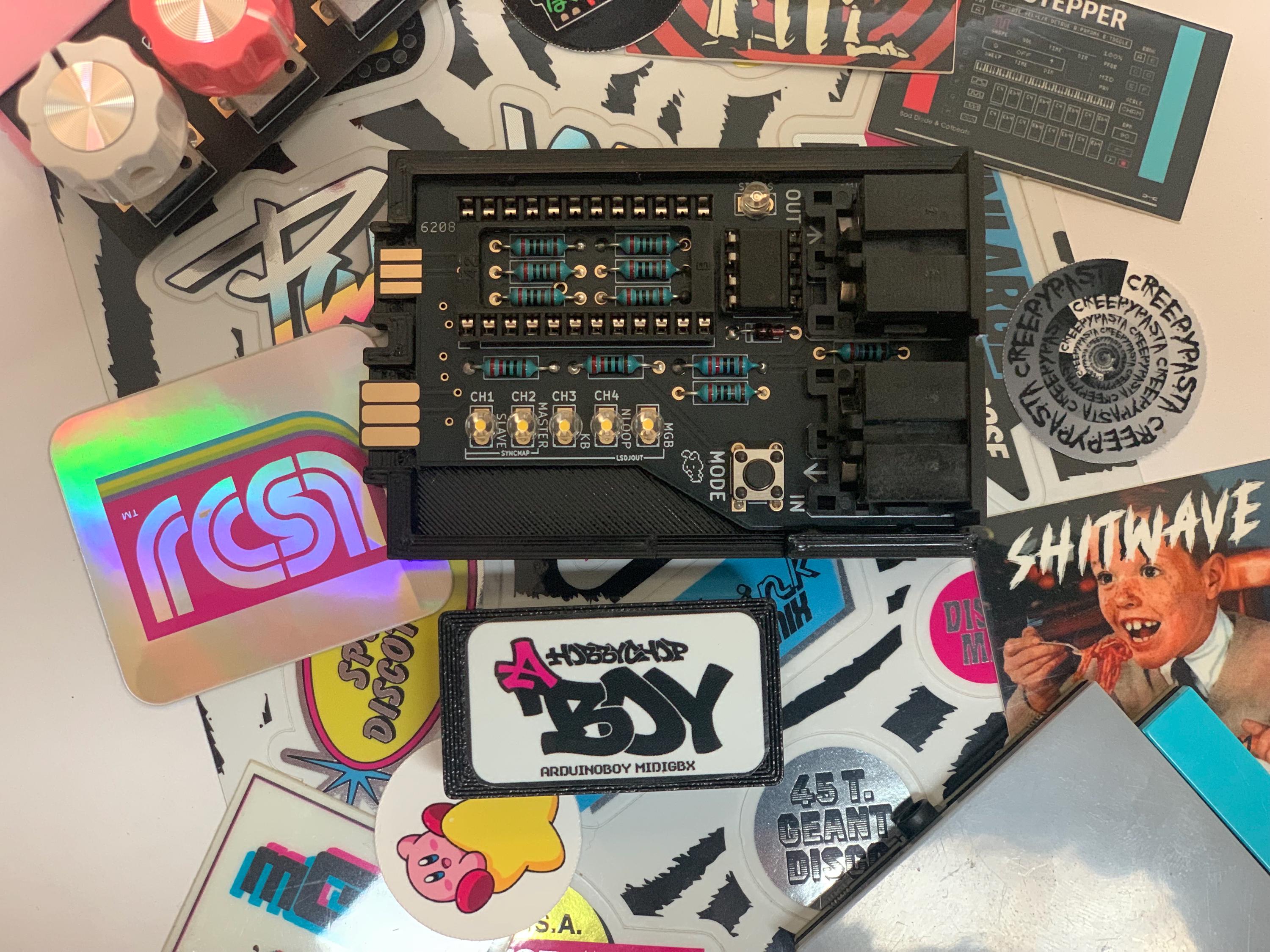 Arduinoboy lsdj nanoloop ケーブル付　チップチューン ARDUINOBOY Game Boy MIDI Adapter (LSDJ, Mgb, Chord, Nanoloop