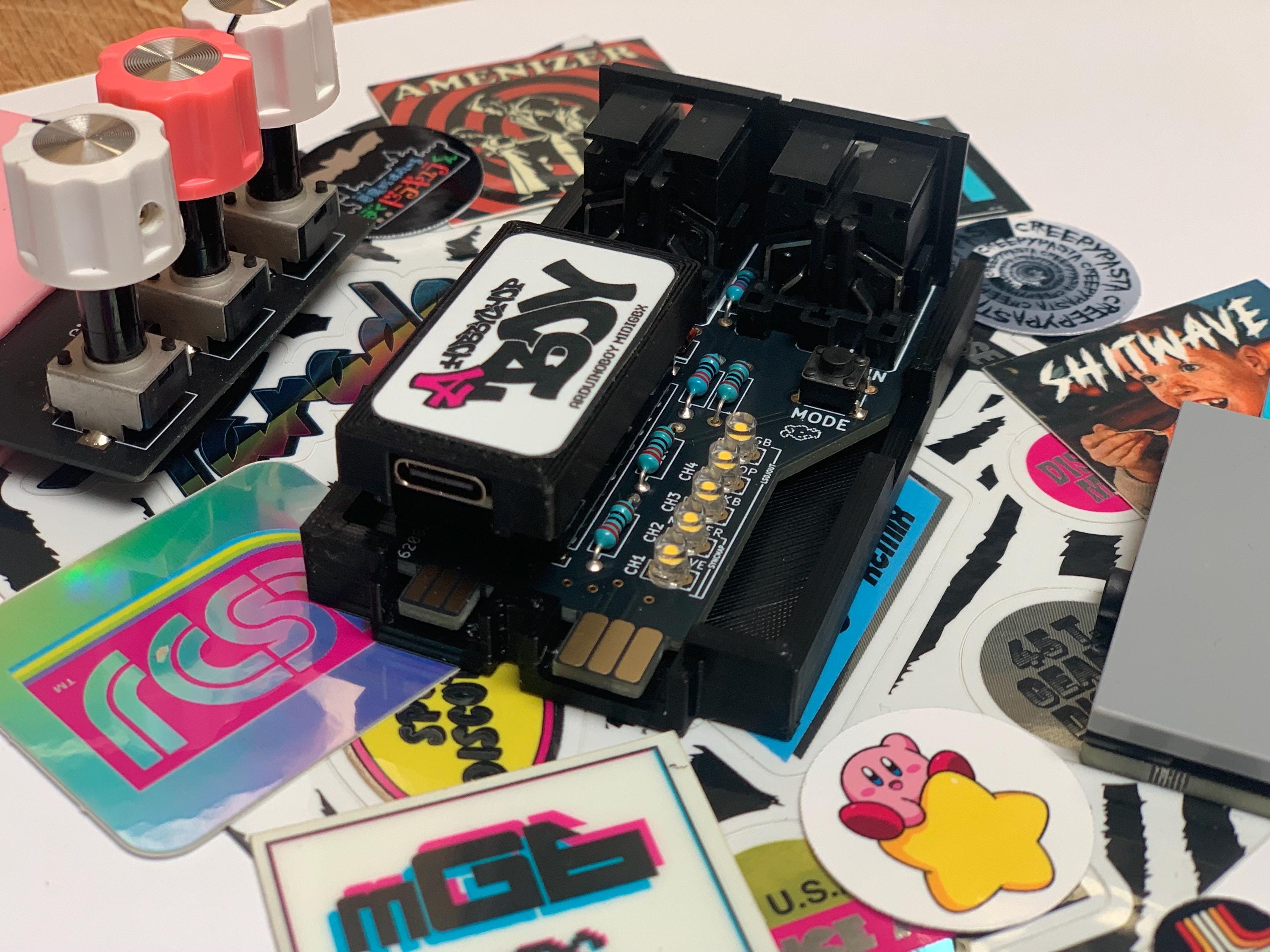Arduinoboy lsdj nanoloop ケーブル付　チップチューン ARDUINOBOY Game Boy MIDI Adapter (LSDJ, Mgb, Chord, Nanoloop