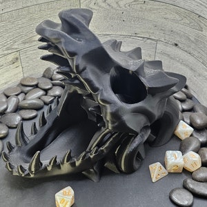 Dragon Skull Dice Tower Tabletop Edition / Dice Roller / Role-Play / Dice included!