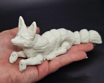 Fennec Fox / Flexi Fox / Disponible en deux tailles et plus de 20 couleurs / Article personnalisé