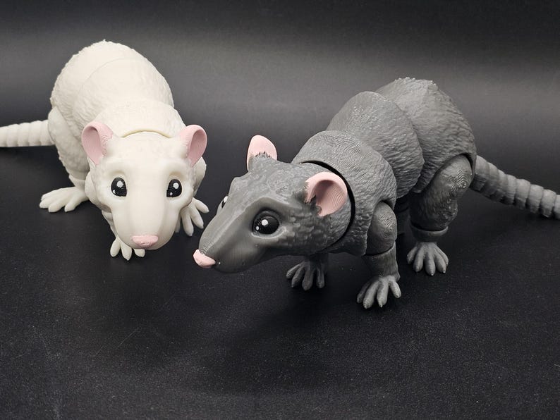 Articulated Rat / 3D Printed / Sensory Fidget Toy - Etsy