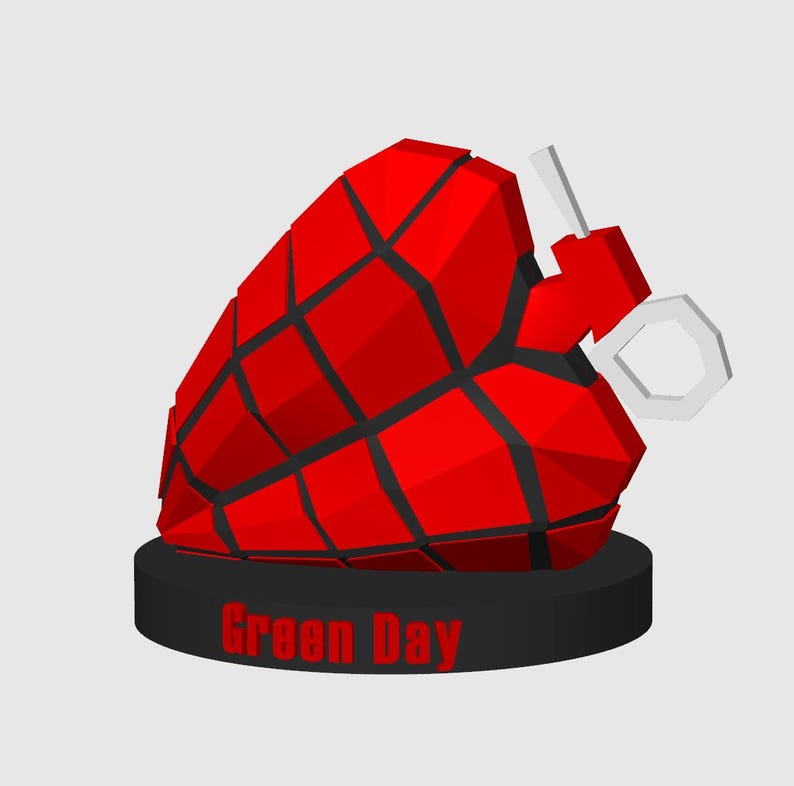 3D Printed Heart Grenade : Personalize For Any Occasion image 5