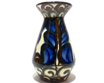 Annashab Danish Studio Pottery Vase, Mid-Century Skønvirke Design