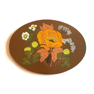 Vintage St Michaels Pot Stand/Trivet- 1970 Melamine Coated Kitchen Worktop Saver