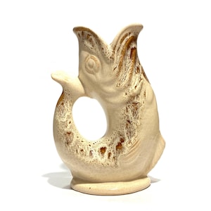 Pichet Gluggle original de Fosters Studio Pottery (19,5 cm de hauteur) avec glaçure nid d'abeille emblématique