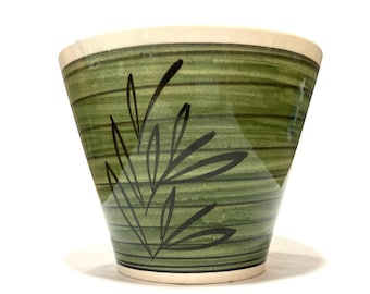 Vintage Royal Sphinx Maastricht Planter- Mid-Century Modern Dutch Pottery Plant Pot