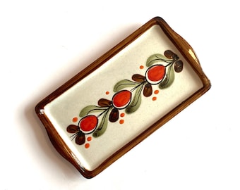 Schramberg Handgemalt Bernau Ceramic Platter/Plate (23cm), West German Art Pottery