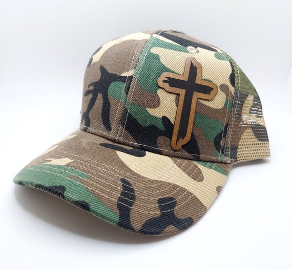 Cross Leather Patch Mesh Cap SUPPLIER】Cross Leather Patch Mesh